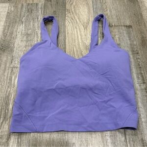 Lululemon size 4 Align Tank in Purple